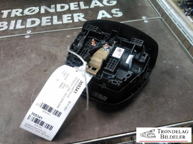 Airbag rattpute til Renault Zoe 2013-2019 (Fase 1) (161463770130|985706914R-A|)