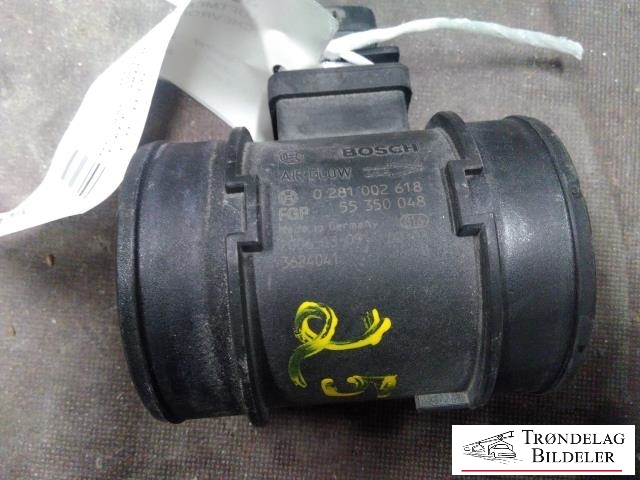 Luftmengde/luftmassemåler til Chevrolet Captiva 2006-2010 (Fase 1)  (BOSCH|0281002618|55350048|3624041)