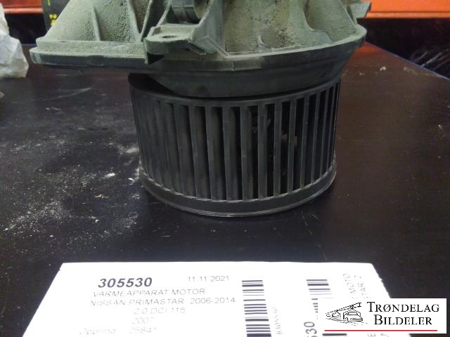 Varmeapparat motor til Nissan Primastar 2006-2014
