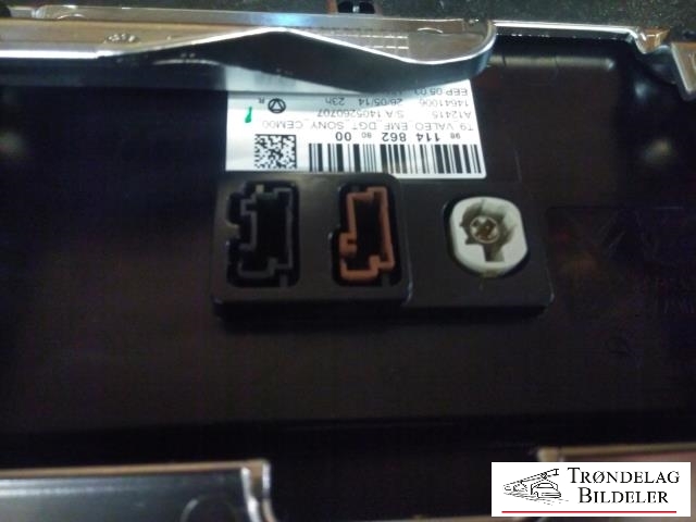 Bilstereo navigasjon skjerm til Peugeot 308 2013-2021 (Type II)  (VALEO|98 114 862 80 00|)