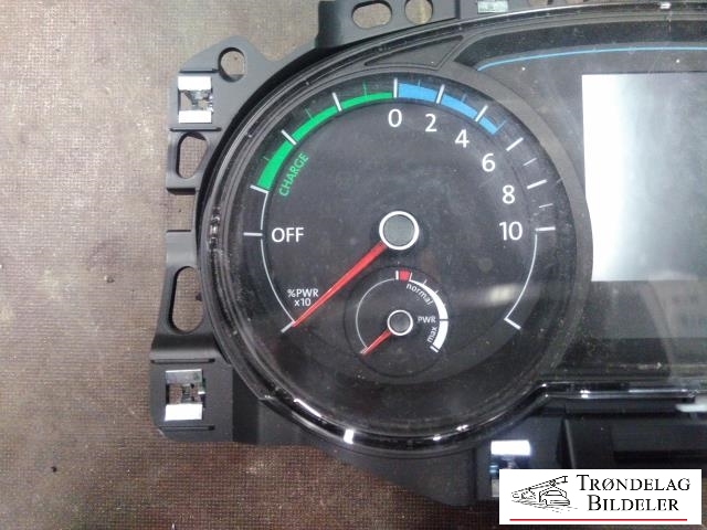 Instrumentpanel til VW e-Golf 2014-2017 (Fase 1)  (5GE920755A|A2C94778000|)