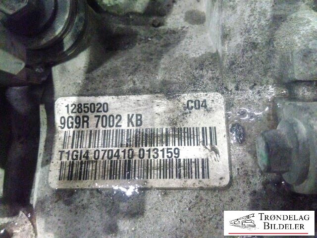 Girkasse manuell 6-trinn til Volvo XC60 2008-2013 (Type I, Fase 1)  (1285020|9G9R7002KB|T1G14070410013159)