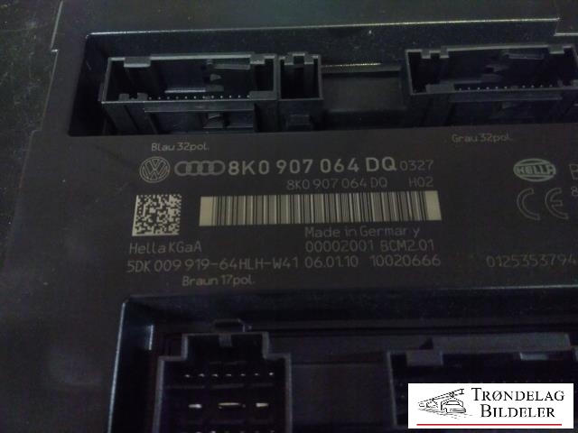 Styreenhet comfort (BCM) til Audi A5 2007-2016 (Type I)  (HELLA|8K0 907 064 DQ|)