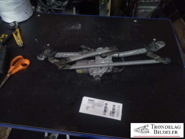 Viskermotor frontrute komplett m/overføring til Toyota Avensis 2009-2015 (Type III, Fase 1) (BOSCH|0 390 241 642|85110-05070-B|)