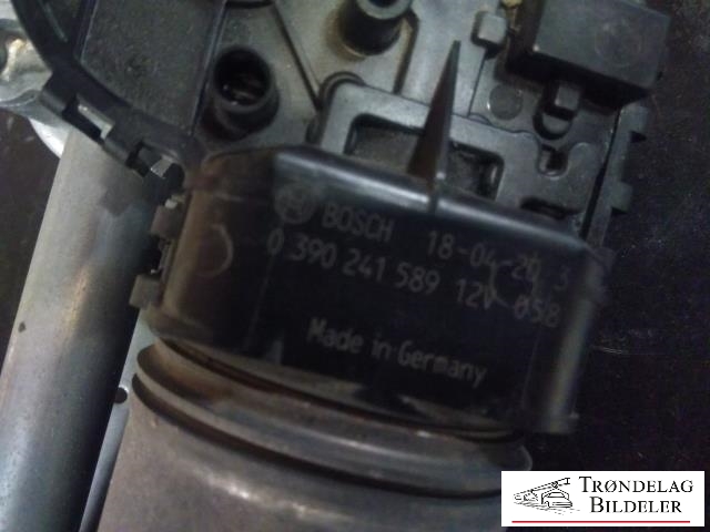 Viskermotor frontrute komplett m/overføring til Peugeot 2008 2013-2019 (Type I)  (BOSCH|0 390 241 589|3 397 021 910|)