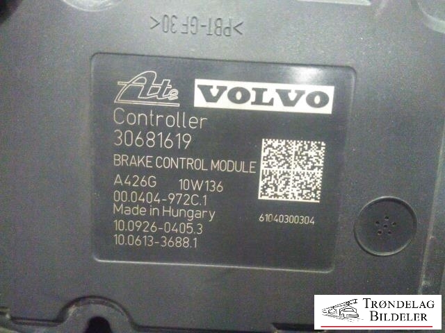 ABS motor til Volvo XC60 2008-2013 (Type I, Fase 1) (ATE/VOLVO|8G9N-2C405-AC|P30681619|10.0212-0182.4)