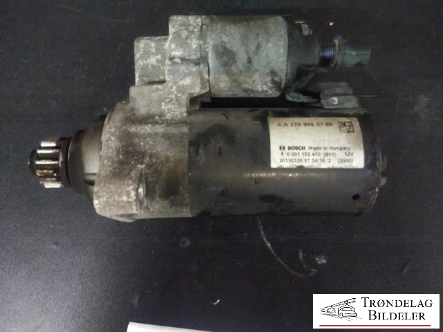 Starter til Mercedes CLA 2013-2019 (C117) (C117) (BOSCH|A 270 906 07 00|0 001 152 410|)