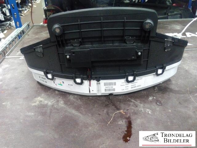 Instrumentpanel til Volvo XC60 2008-2013 (Type I, Fase 1) (31270901AA|36002600|69399-320U)