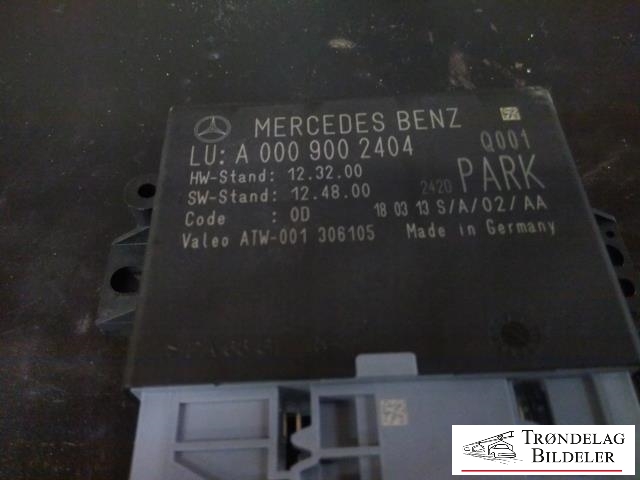 Styreenhet drivstoffpumpe til Mercedes CLA 2013-2019 (C117) (C117) (MERCEDES BENZ|A 000 900 24 04|)