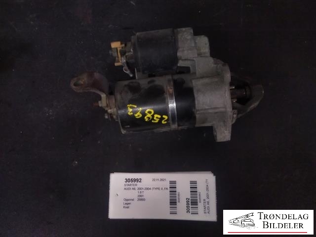 Starter til Audi A6, 2001-2004 (Type II, Fase 2) (C5) (C5)