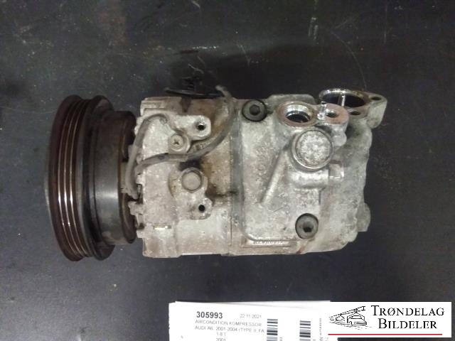 Aircondition kompressor til Audi A6 2001-2004 (Type II, Fase 2) (C5) (C5) (DENSO|8D0 260 805 P|89027|3BD260805A|8D0260805B|8D0260805J|8D0260805P|8D0260805Q|8D0260805R|8D0260805RX|8D0260808|)