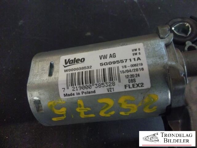Viskermotor bakrute til VW Golf VII 2012-2017 (Fase 1)  (VALEO|5G0955711A|)