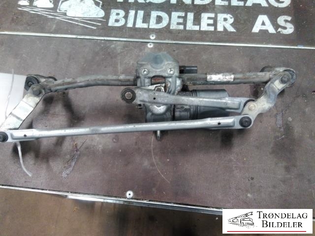 Viskermotor frontrute komplett m/overføring til VW Touran 2010-2015 (Type I, Fase 3)  (BOSCH|139722065|1021559856 23|)