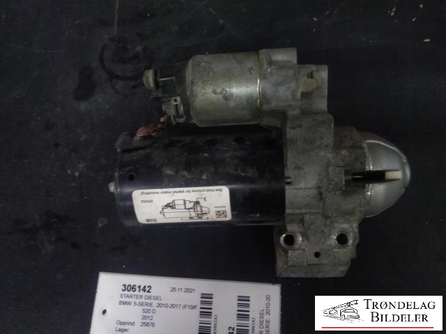 Starter diesel til BMW 5-Serie 2010-2017 (F10/F11) (F10/F11) 
