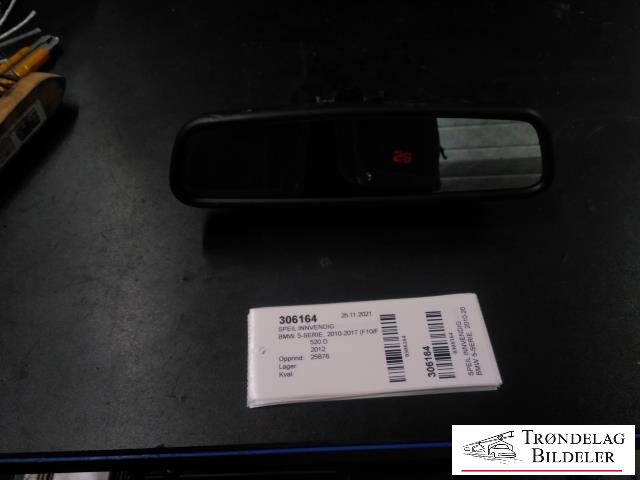 Speil innvendig til BMW 5-Serie, 2010-2017 (F10/F11) (F10/F11) (9274267)
