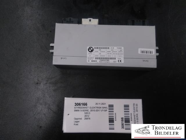 Styreenhet elektrisk bakluke til BMW 5-Serie, 2010-2017 (F10/F11) (F10/F11) (BOSCH|F005V01252)