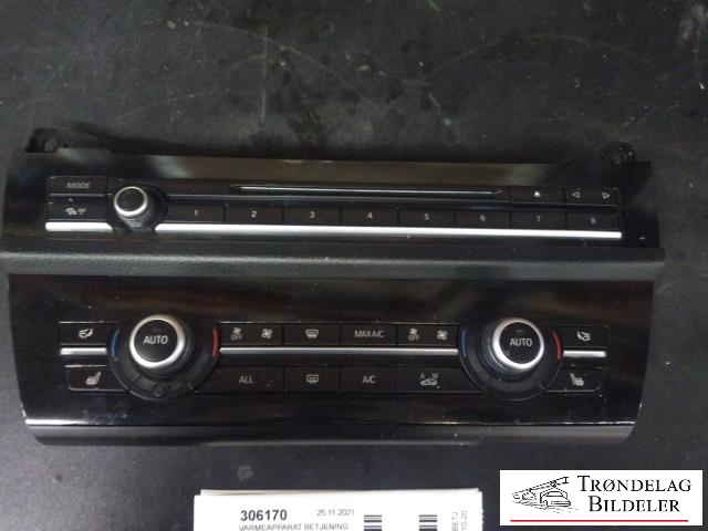 Varmeapparat betjening til BMW 5-Serie 2010-2017 (F10/F11) (F10/F11) (BMW|9299012-01|90025-6341006|0001121355)