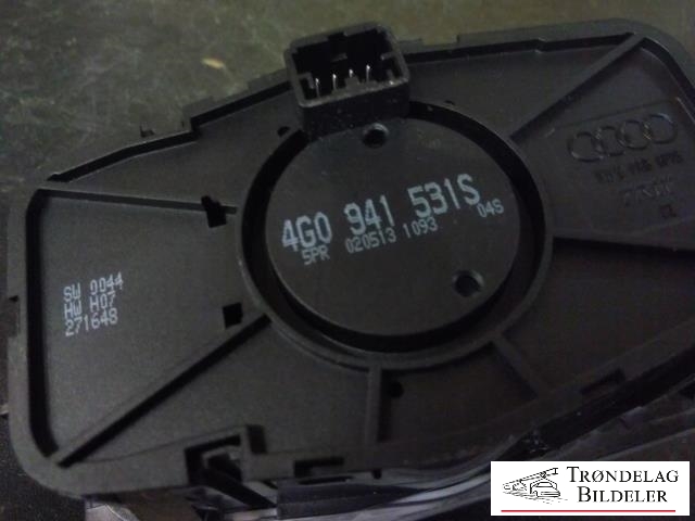 Bryter lys til Audi A6 2011-2014 (Type IV, Fase 1) (C7) (C7) (4G0 941 531 S|020513 1093|)