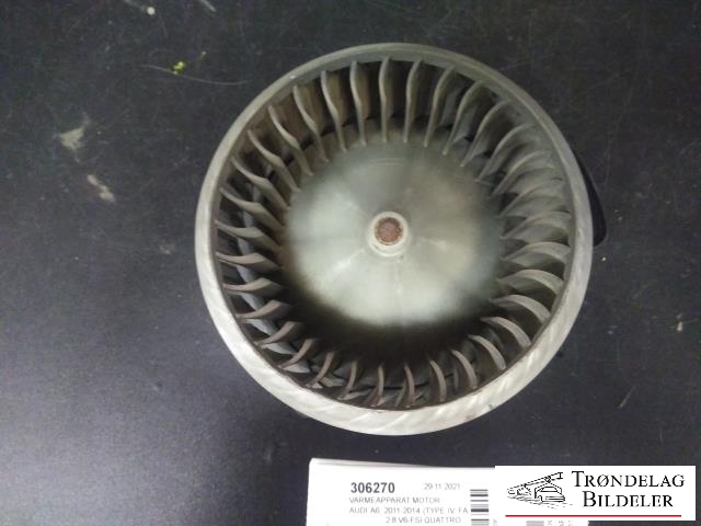 Varmeapparat motor til Audi A6 2011-2014 (Type IV, Fase 1) (C7) (C7) (BROSE|4H1 820 021 B|CZ 016070-1265|)