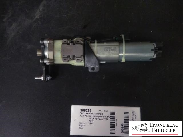 Baklukeåpner motor til Audi A6 2011-2014 (Type IV, Fase 1) (C7) (C7) (4G9827851 03S|0166 G 090513|)