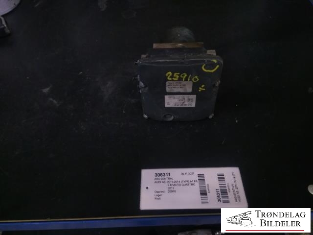 ABS sentral til Audi A6, 2011-2014 (Type IV, Fase 1) (C7) (C7) (4G0 907 379 M)