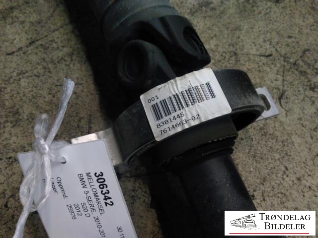Mellomaksel til BMW 5-Serie 2010-2017 (F10/F11) (F10/F11) (8381445|7614663-02|)