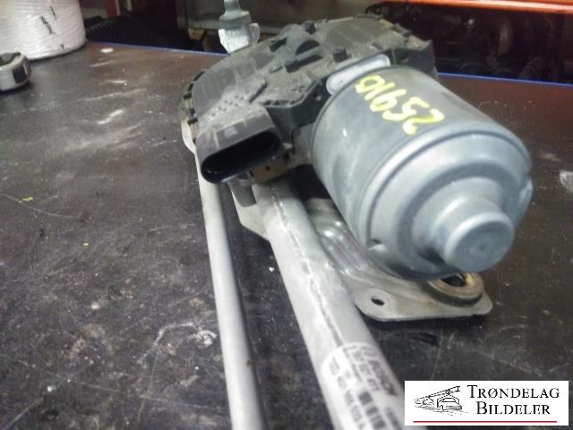 Viskermotor frontrute komplett m/overføring til Audi A6 2011-2014 (Type IV, Fase 1) (C7) (C7) (BOSCH|1 397 220 616|4G1955119|3 397 021 411)