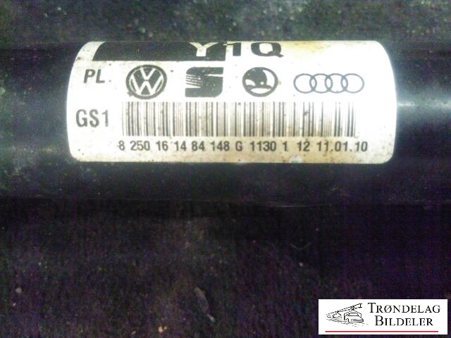 Drivaksel venstre foran, diesel/manuell til Audi A5 2007-2016 (Type I) (VW AG|8K0407271Q|Y1Q|8250161484148G)