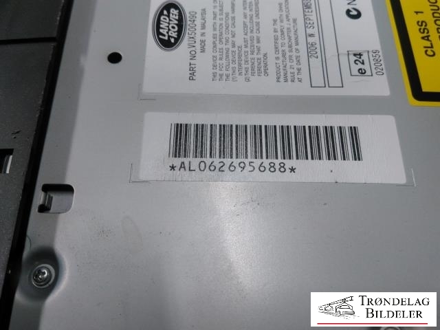 Bilstereo til Land Rover Discovery 2005-2009 (Type III) (VUX500490|)