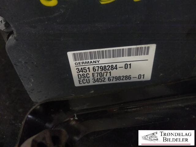 ABS sentral til BMW X5 2007-2013 (E70) (E70) (3451 6798284-01|ECU 3452 6798286|)