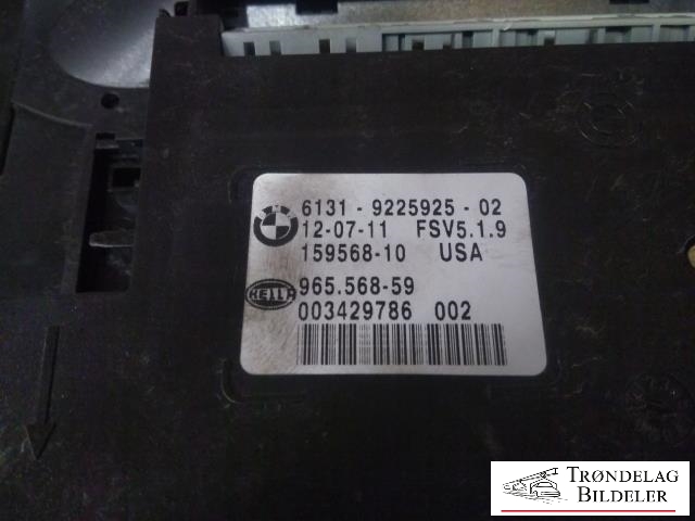 Taklyspanel til BMW X5 2007-2013 (E70) (E70) (HELLA|9225925|159568-10|965.598-59)