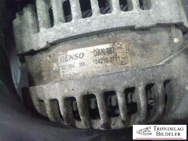 Dynamo diesel til Land Rover Discovery 2005-2009 (Type III) (DENSO|DAN-987|104210-3711|)
