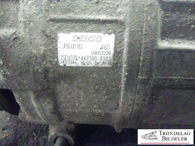 Aircondition kompressor til Land Rover Discovery 2005-2009 (Type III)  (DENSO|JPB000183|7SEU17C|447180-8382)