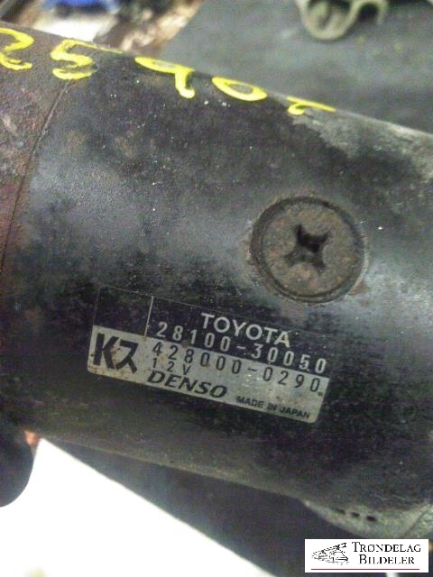 Starter diesel til Toyota Hilux 2002-2005  (DENSO|28100-30050|0986020591|28100-30051|28100-30080|28100-30081|28100-67070|LRS02217|28100-30051-84|28100-67040|12V 2|7KW|25-3388|428000-0291)