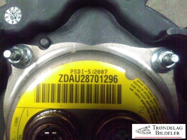 Airbag rattpute til BMW 3-Serie 2005-2011 (E90/E91/E92/E93) (E90/E91/E92/E93) (32 30 6 884 672|)
