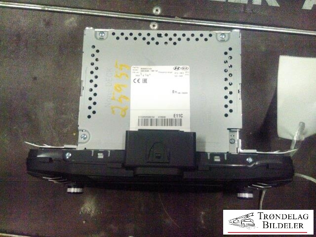 Bilstereo navigasjon spiller til Kia Soul 2014-2019 (Type II)  (96560E4111CA|AVB10E4EE 17MY 16Y|)