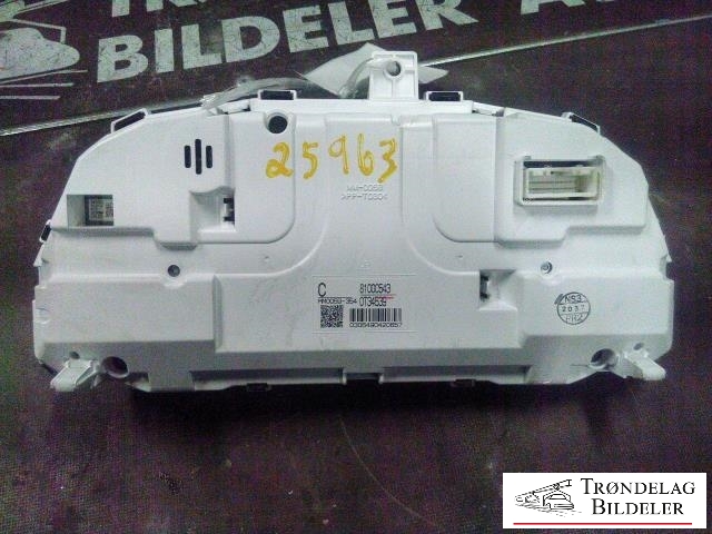Instrumentpanel til Mitsubishi Outlander 2015-->> (Type III, Fase 2)  (8100C543|0T34539|MM00059-354)
