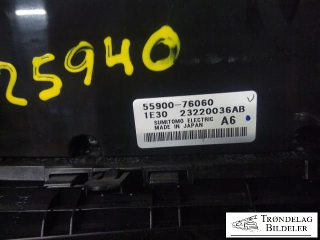 Varmeapparat betjening til Lexus CT 2010-2020 (55900-76060|23220036AB|)