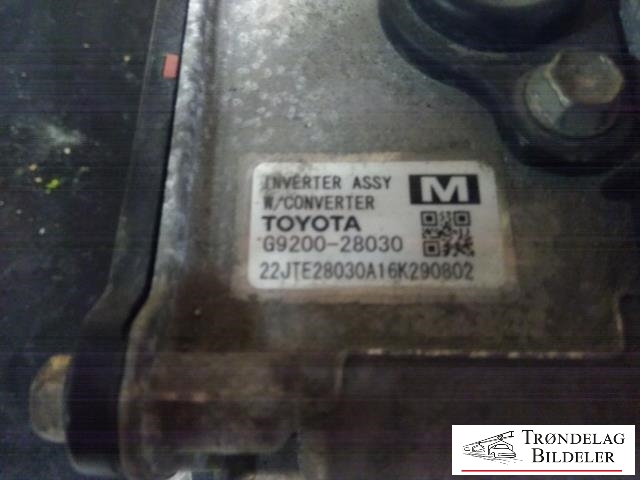 Inverter hybrid til Toyota Prius +7 2012-2020 (Type III) (stasjonsvogn) (stasjonsvogn) (TOYOTA|G9200-28030|)