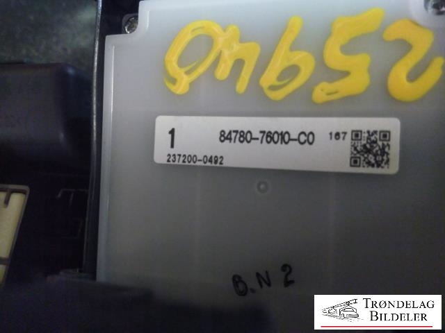 Bilstereo navigasjon betjeningspanel til Lexus CT 2010-2020  (84780-76010-CD|237200-0492|)
