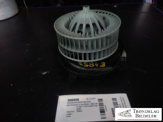 Varmeapparat motor til Mercedes E-Klasse, 2002-2006 (Fase 1) (W211) (W211) (NRF2002221)