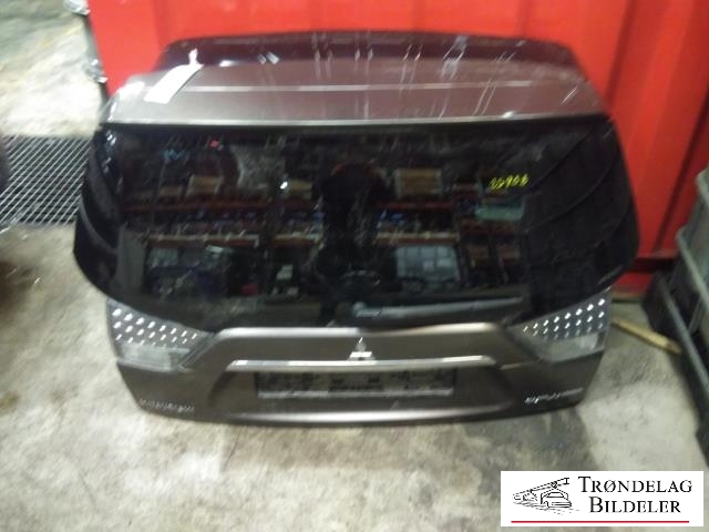 Bakluke til Mitsubishi Outlander, 2010-2012 (Type II, Fase 2)  