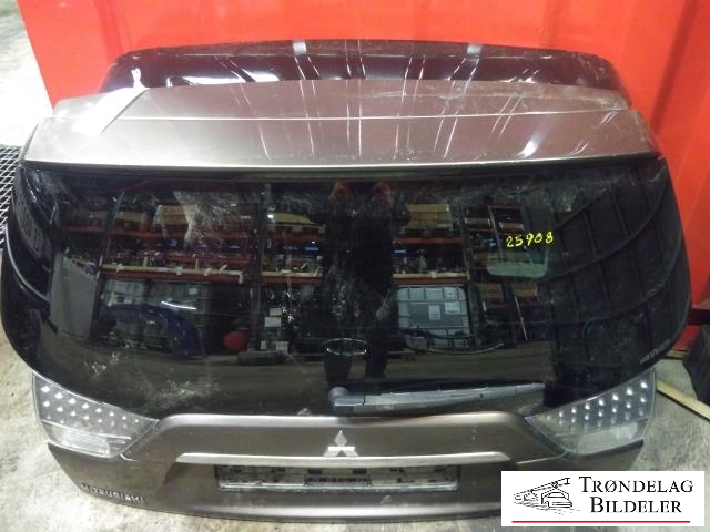 Bakluke til Mitsubishi Outlander 2010-2012 (Type II, Fase 2)  