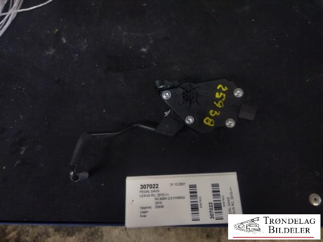 Pedal gass til Lexus RC, 2015-->>  (198800-9750)