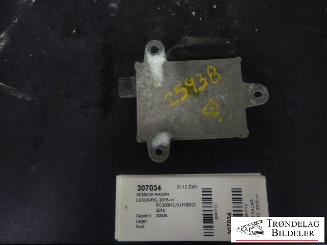 Sensor radar til Lexus RC, 2015-->>  (CONTINENTAL|A2C75170900)