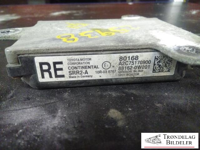 Sensor radar til Lexus RC 2015-->>  (CONTINENTAL|A2C75170900|88162-OW201|)