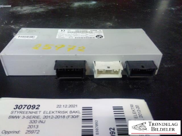 Styreenhet elektrisk bakluke til BMW 3-Serie 2012-2018 (F30/F31/F34) (F30/F31/F34) (BOSCH|F005V01559|61.35 7384722|)