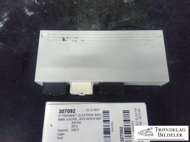 Styreenhet elektrisk bakluke til BMW 3-Serie 2012-2018 (F30/F31/F34) (F30/F31/F34) (BOSCH|F005V01559|61.35 7384722|)