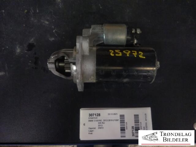 Starter til BMW 3-Serie, 2012-2018 (F30/F31/F34) (F30/F31/F34) (BOSCH|0 001 147 425|12 41 8 612 576|12 41 8 614 519|12 41 8 624 457|8 612 576)