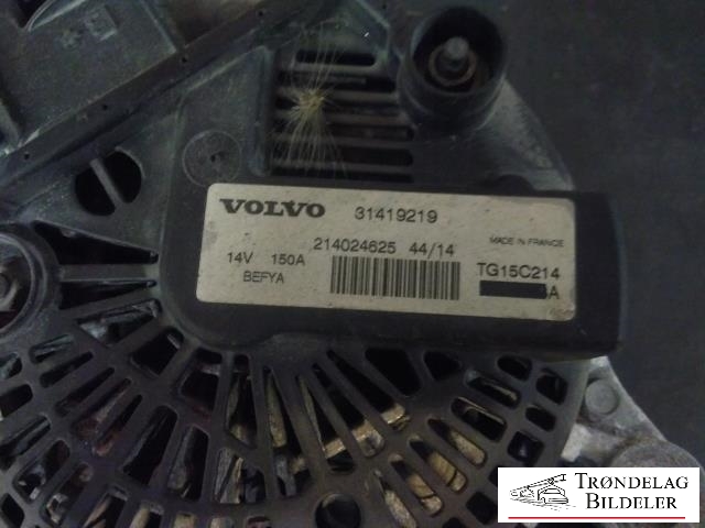 Dynamo diesel til Volvo V40 2012-2019  (VOLVO|31419219|214024625|)